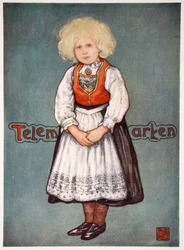 Bambina di Telemarken, 1905